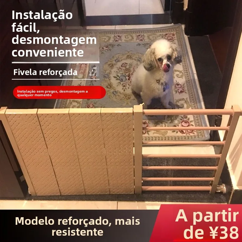 strengthened-no-drill-pet-barrier-door-gate-easy-to-install-dog-and-enclosure-baby-safety-guardrail-teddy-dogs-cats-baby