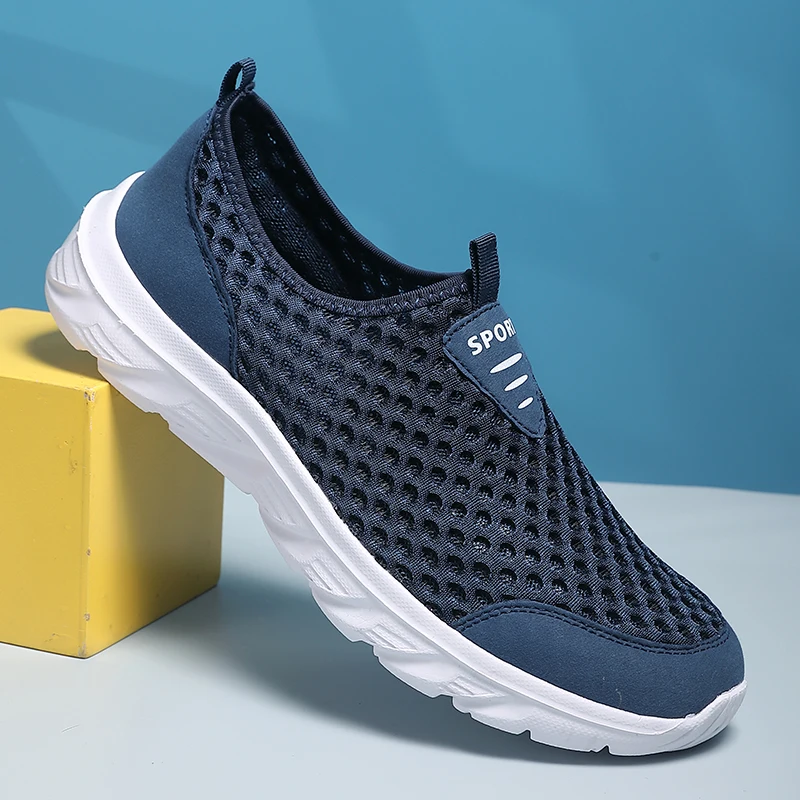 YRZL Herren-Laufschuhe, leicht, atmungsaktiv, Tennisschuhe für Herren, bequeme Turnschuhe, rutschfeste Fitnessstudio-Workout-Schuhe für Herren