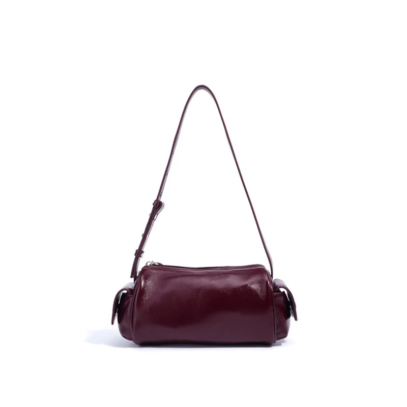 

Niche Design Women Armprit Bags Sheepskin Genuine Leather Female Flap Crossbody Messenger Bags Luxury Designer Women Handbags