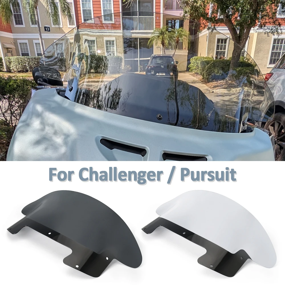 

New Motorcycle 11" Touring Screen Front Windshield Cover For Indian Pursuit Challenger Models 2020-2025 2024 2023 Accessories