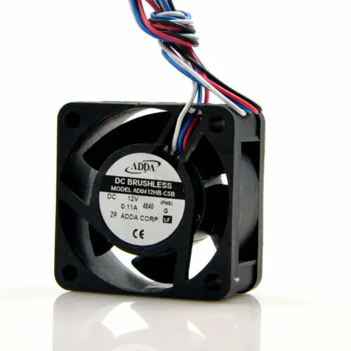 FOR ADDA AD0412HB-C5B 4020 4CM 12V 0.11A 4-wire Server Cooling Fan