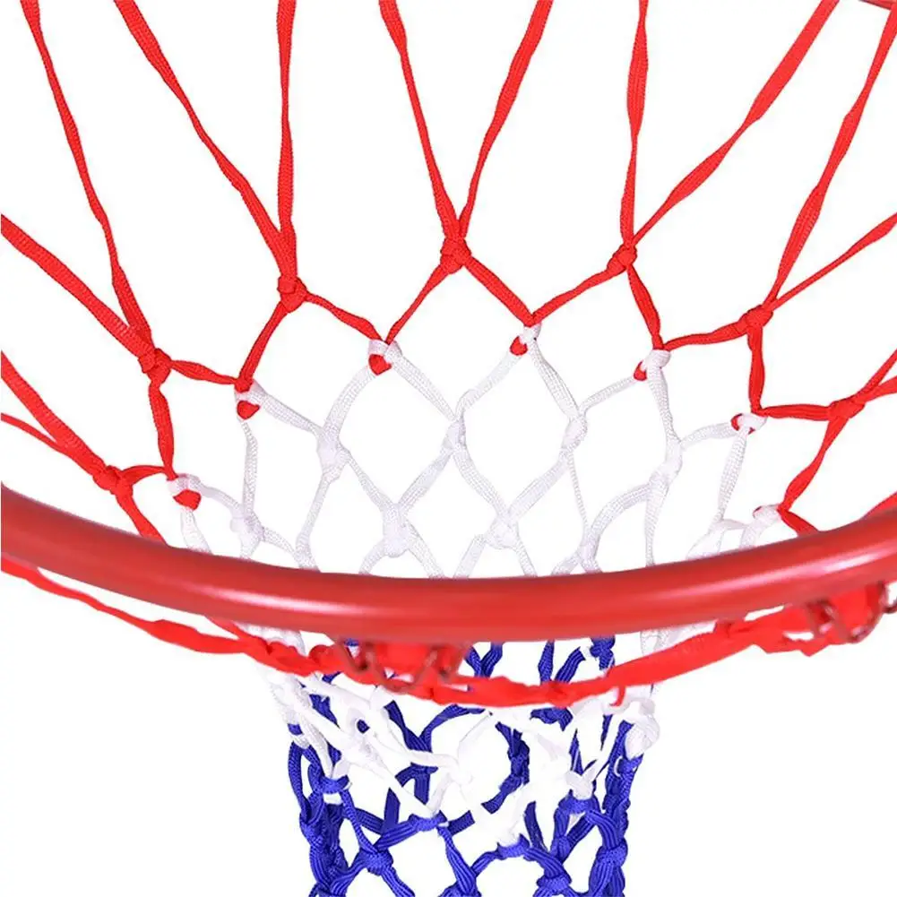 56cm Basketball Rim Mesh Net Basketball Net Heavy Duty Nylon Net Hoop Goal Rim Mesh Fits Standard Basketball Rims