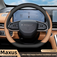Leather Car Steering Wheel Cover for Maxus T90 Deliver 9 Mifa 7 D60 G50 G10 D90 Accessories 2025