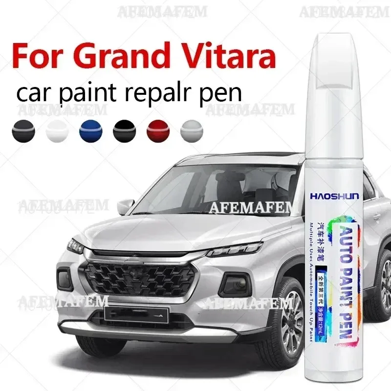 For Suzuki Grand Vitara 1988-2025 TA TD FT HT JT AA Paint Repair Pen Touch Up Scratch Remover DIY Auto Accessories Black White