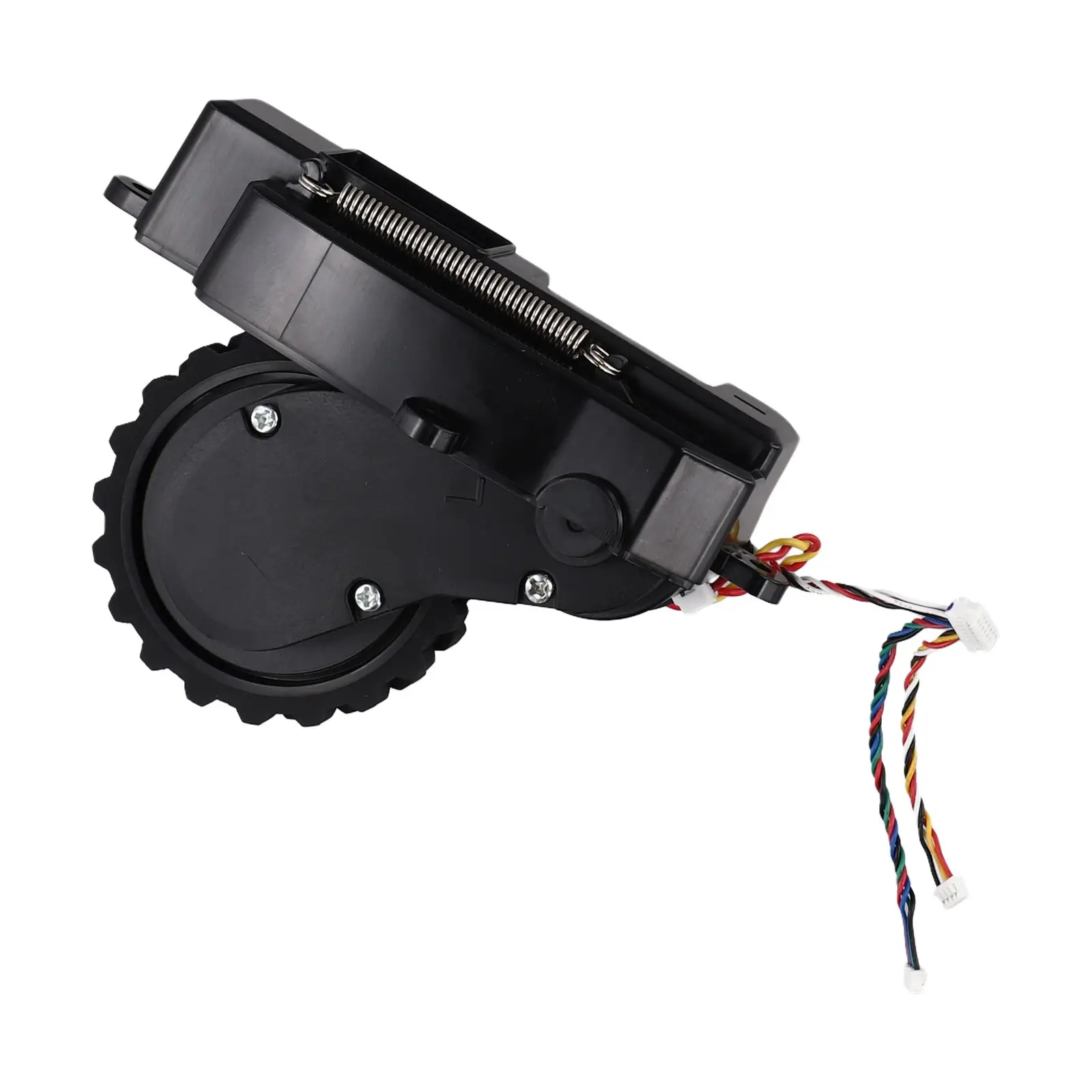 

Robot Vacuum Wheel Left Wheel Assembly Floor Protection Long-lasting Performance Smooth Texture Wheel Motor Assembly