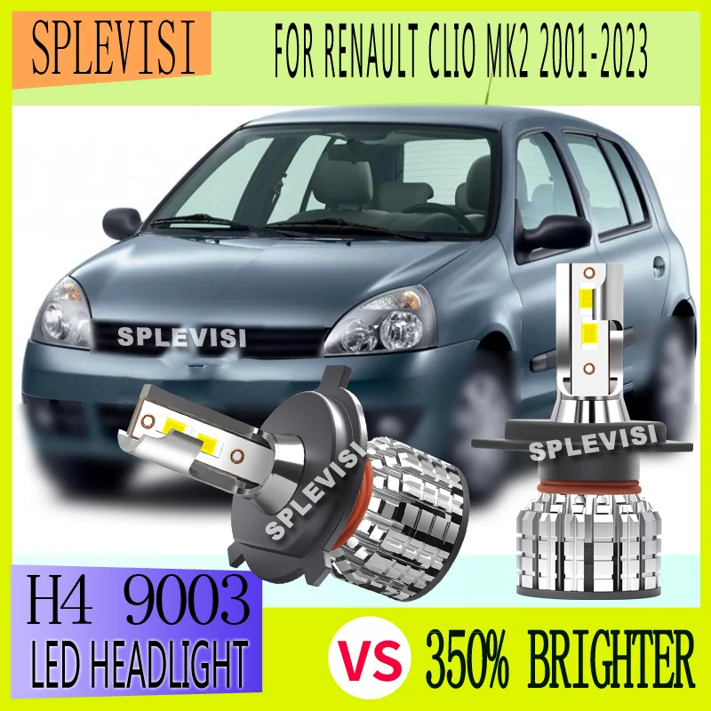 

Upgrade Night Driving Safety 24000LM/Pair 6000K LED Headlight Bulbs For Renault Clio MK2 2001 2002 2003 2004 2005 2006-2023