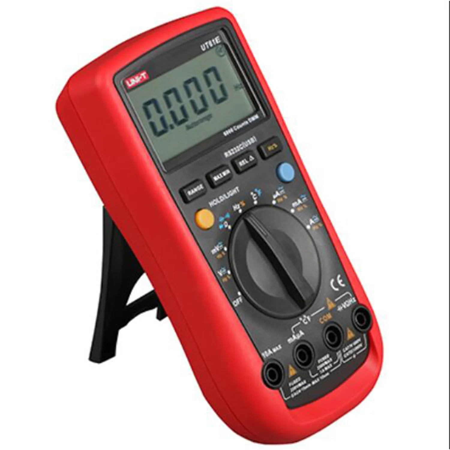 Original UNI-T UT61E Digital Multimeter True RMS Peak Meter PC Connect AC DC Voltage Relative Mode 22000 Counts Data Hold.