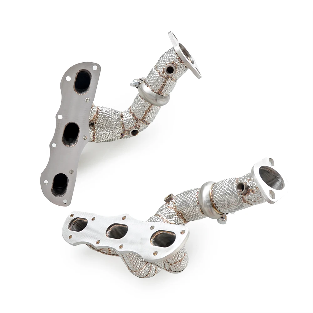 

exhaust manifold for Porsche Cayman GT4/ Boxster GT4 3.8 2012-2017 High performance exhaust manifold with insulation protection