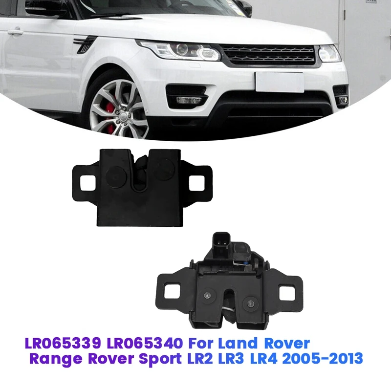 

1 пара, пружинный замок для автомобильного капота LR065339 LR065340 для Land Rover Range Rover Sport LR2 LR3 LR4 05-13, защита от кражи