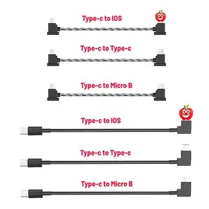 Bilashmart 30cm Short PD Fast Charging Cable DJI Mini 3 Pro/Mini 2/Air 2S Drone Ultimate Portable Cable Solution Quick Charging |