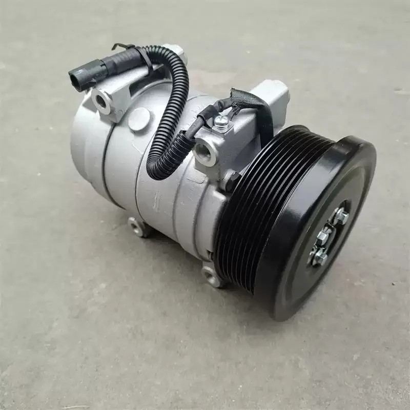 Truck Air Conditioning Compressor 8104010‑C1100 C5264587 Fit ISDE4.5 6.7 Engine Replacement AC Spare Part