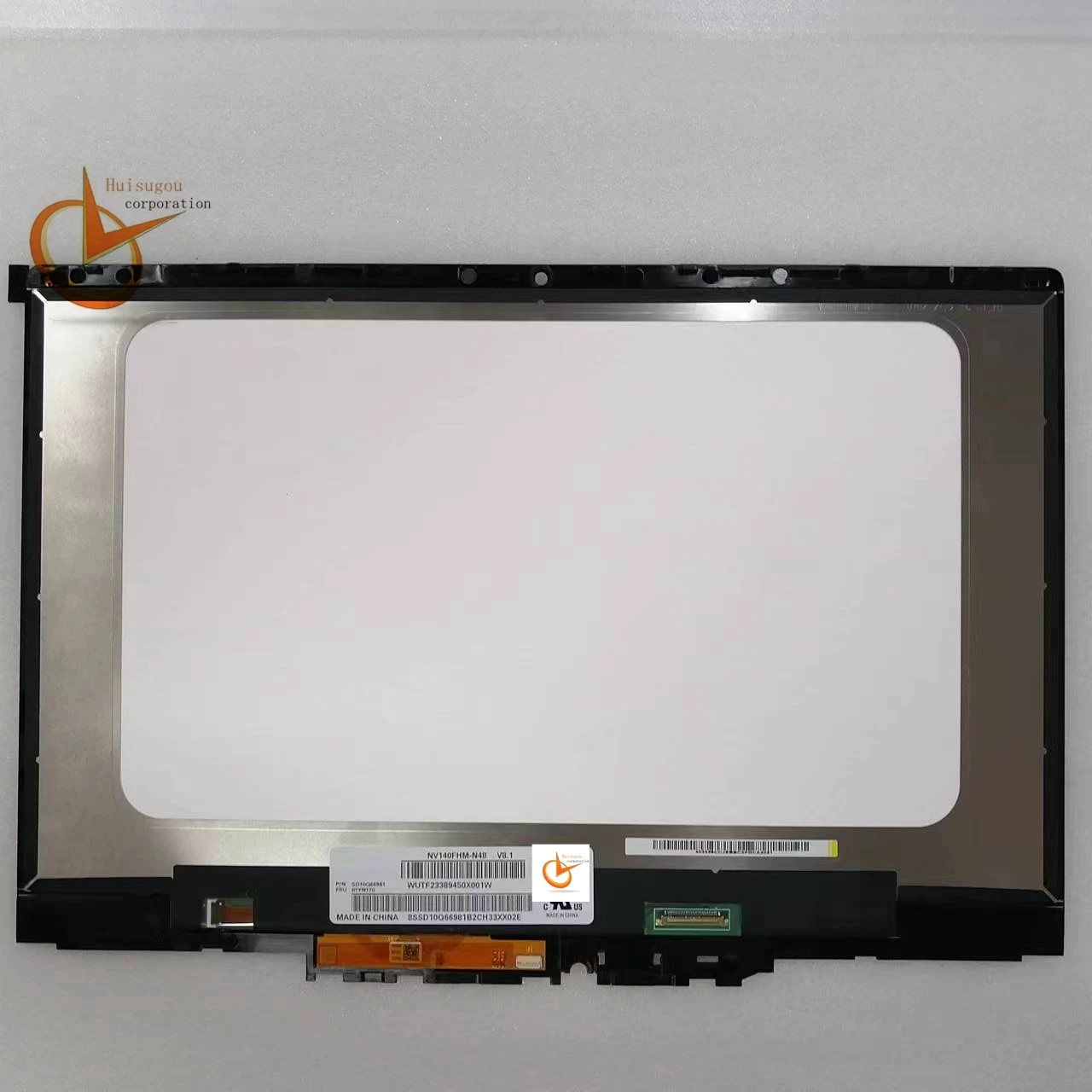 14.0'' FHD IPS LCD Screen Display Touch Digitizer Matrix Assembly With Frame For Dell Inspiron 14 5482 5491 P93G P93G001 30 Pins