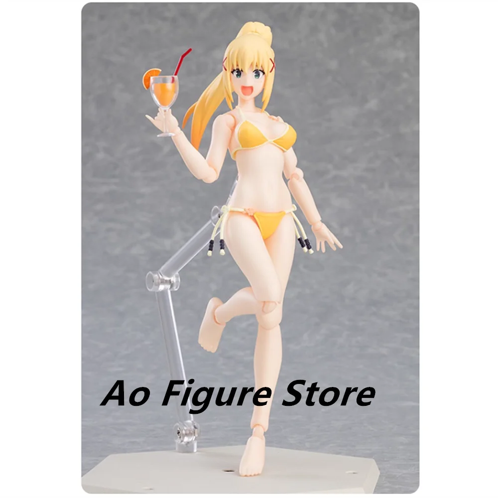 Nuovo costume da bagno Figma EX-065 Darkness ver. Action Figure Anime Action Figures Ko Modello Regali Giocattoli per bambini
