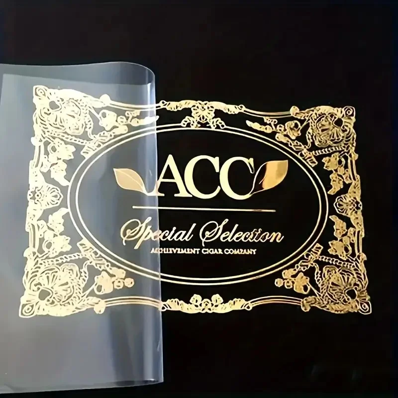 

Luxury Metal Stickers - Gold and Silver Plated | Ultra Thin Nickel Alloy Adhesive Labels | 3D Adhesive Label Stickers for Glass