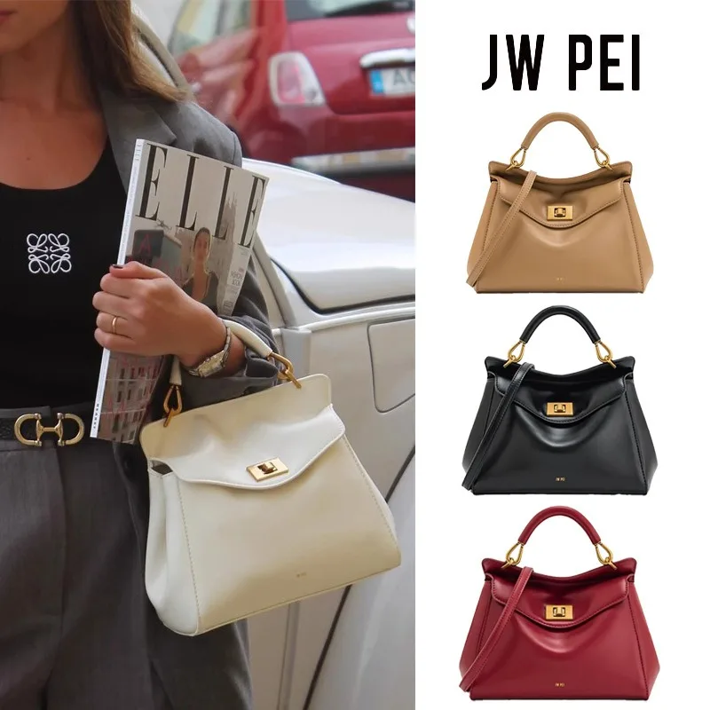 

New Lucia Shoulder Bag with Lock Clasp, Stylish and Versatile Women's Commuter Bag for Daily Use, Light Luxury and Easy To Match