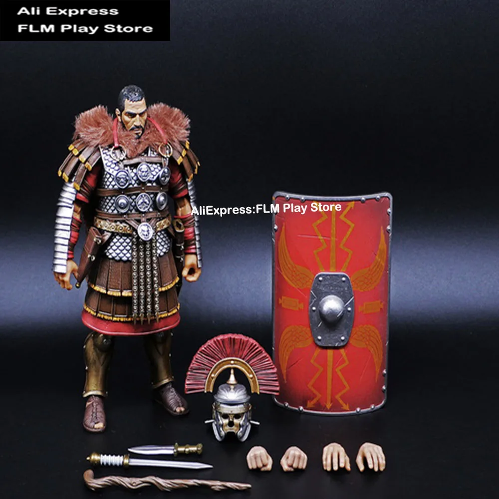 In Stock New XESRAY 1/12  XesRay Fight For Glory Action Figure Wave 4 Marcus Aulus Roman Infantry Anime Model