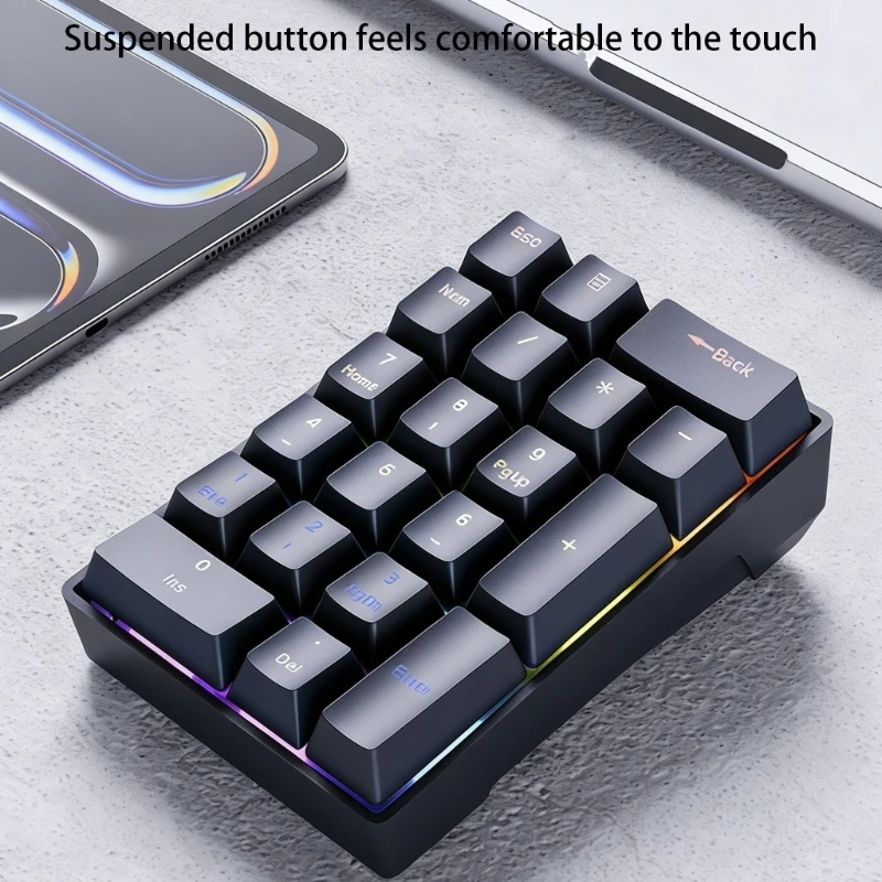 Mini USB quantitative Board ABS Build Great For Data Entry Tasks 