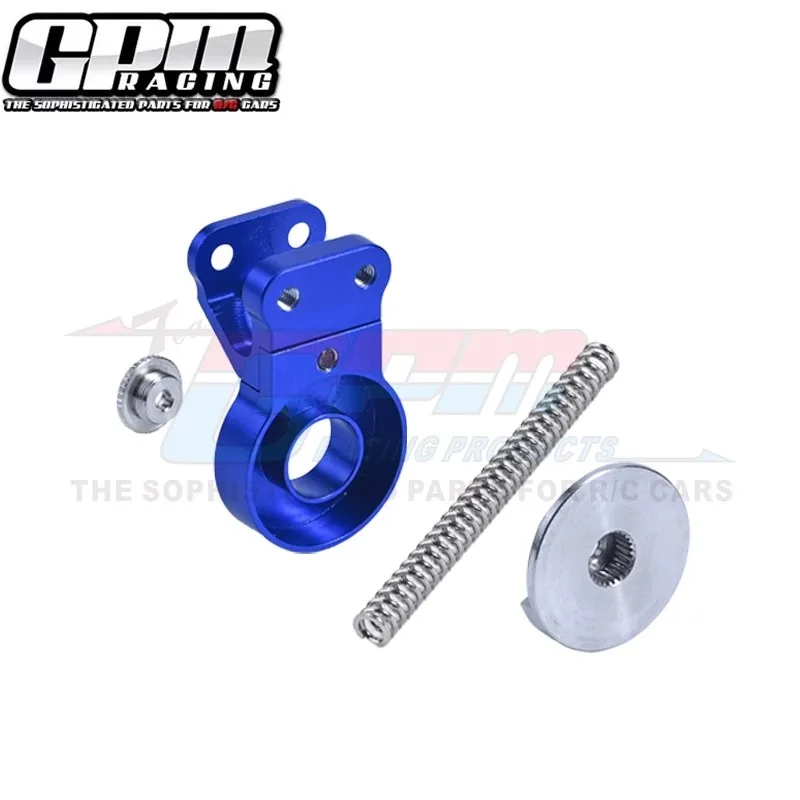 GPM Aluminum 7075 Servo Saver Steering 23T/25T W. Built-In Spring For ARRMA 1/10 Gorgon ARA340192