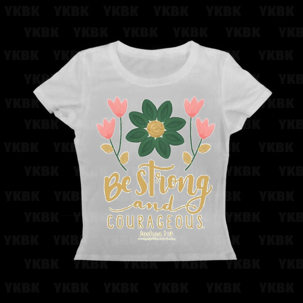 

Little Flower T-Shirt Summer Cute and Breathable Candy Color T-Shirt 2025 New Short Sleeves Floral Tops