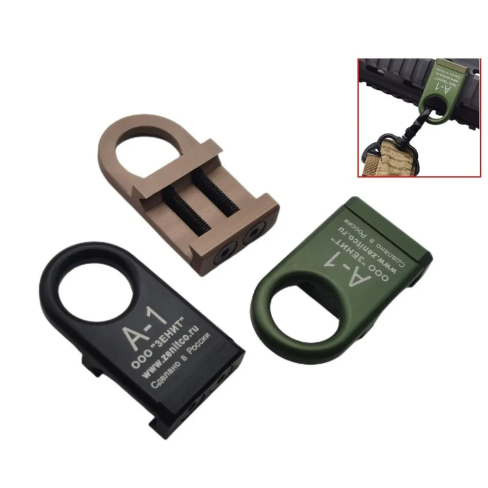 

A-1 Strap Buckle Metal Zenit A1 Strap Ring Universal 20mm Rail QD Buckle Tactical CNC Hanging Rope