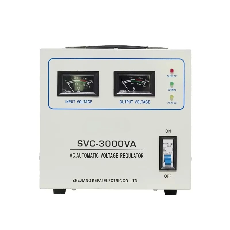 Custom 220V Single Phase 80V-260V AC Relay Type Automatic  Servo Voltage Regulator 10KVA 15KVA 20KVA 30KVA Voltage Stabilizer