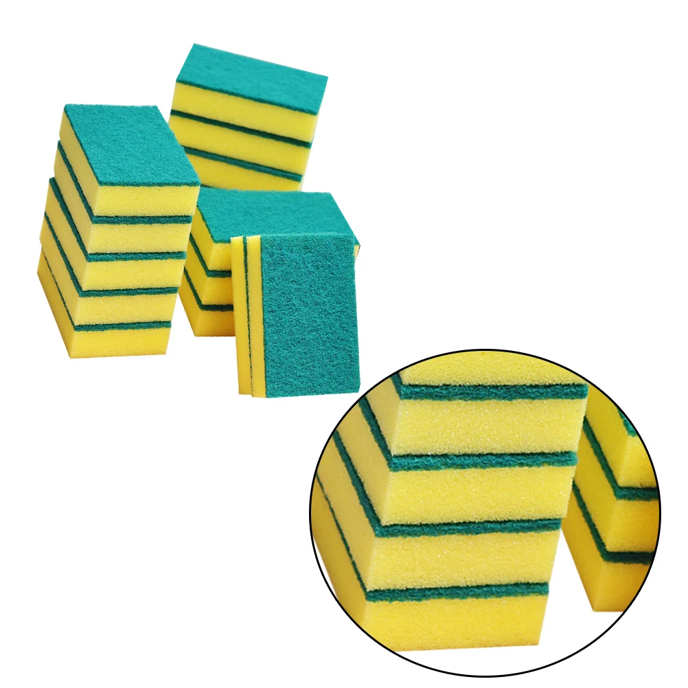 10 Pcs Soap Spong Sponge Cleaners for Kitchen Scouring Pad Dispenser Cleaning Sponges