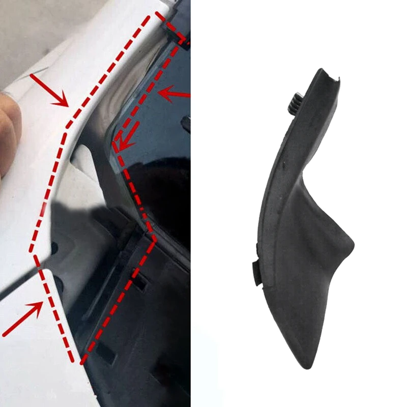 1Pair Car Front Windshield Wiper Plate Trim Cowl For Toyota Land Cruiser Prado LC150 2010-2017 53867-0G010 53866-0G010 image 4