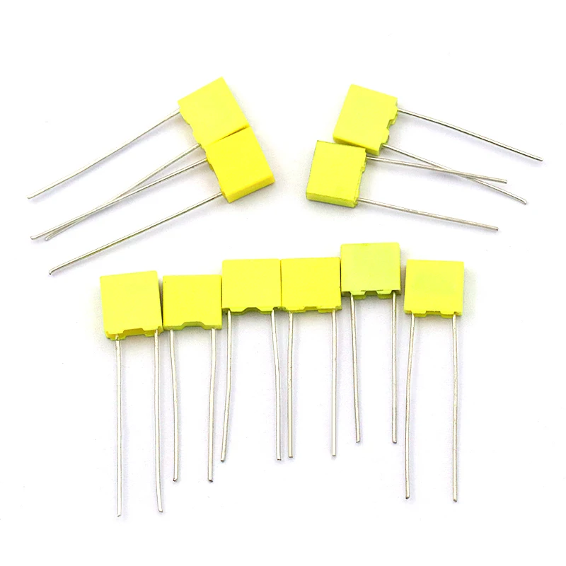 10PCS Correction Capacitor Package Kit 1NF 2.2NF 3.3NF 4.7NF 10NF 15NF 22NF 33NF 47NF 56NF 68NF 100NF 150NF 220NF 330NF