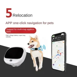 4G GPS Personal Tracker Mini GPS Pets Tracker 4G LTE 2G GSM Best Dog Gps Tracker With Free APP Waterproof RF-V43