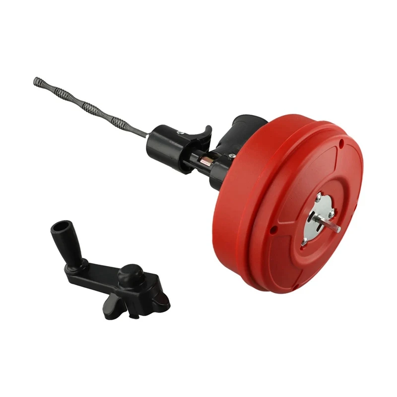 5M Pipe Dredging Machine Sewer Pipe Unblocker Snake Pipe Dredging Tool Professional Plumbing Snake Sewer Blockage Tool view 2