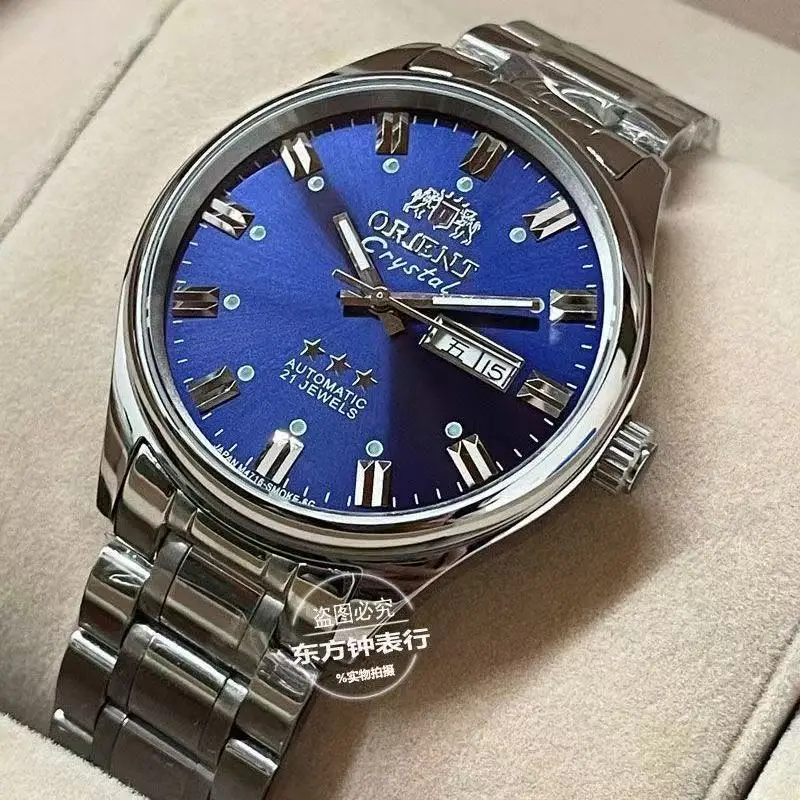 

Часы Orient Спортивные механические часы унисекс из нержавеющей стали с японским механизмом