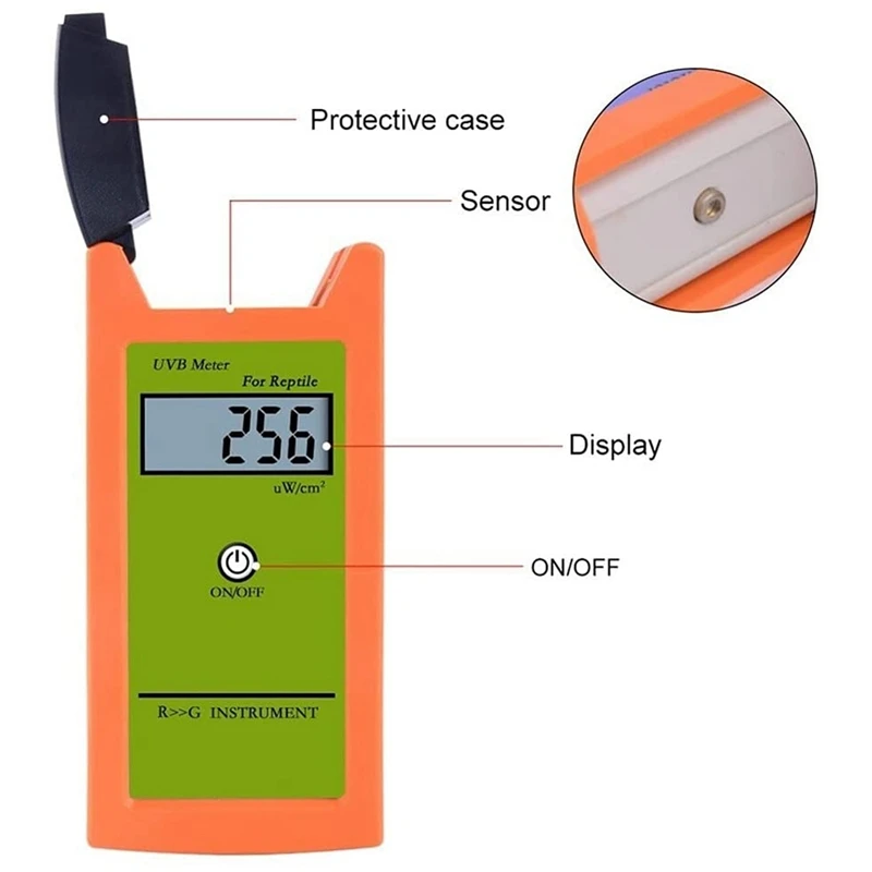 

Detector UVB Meter UVB Tester High Accuracy UVB Detector UVB Test Instrument for Reptile