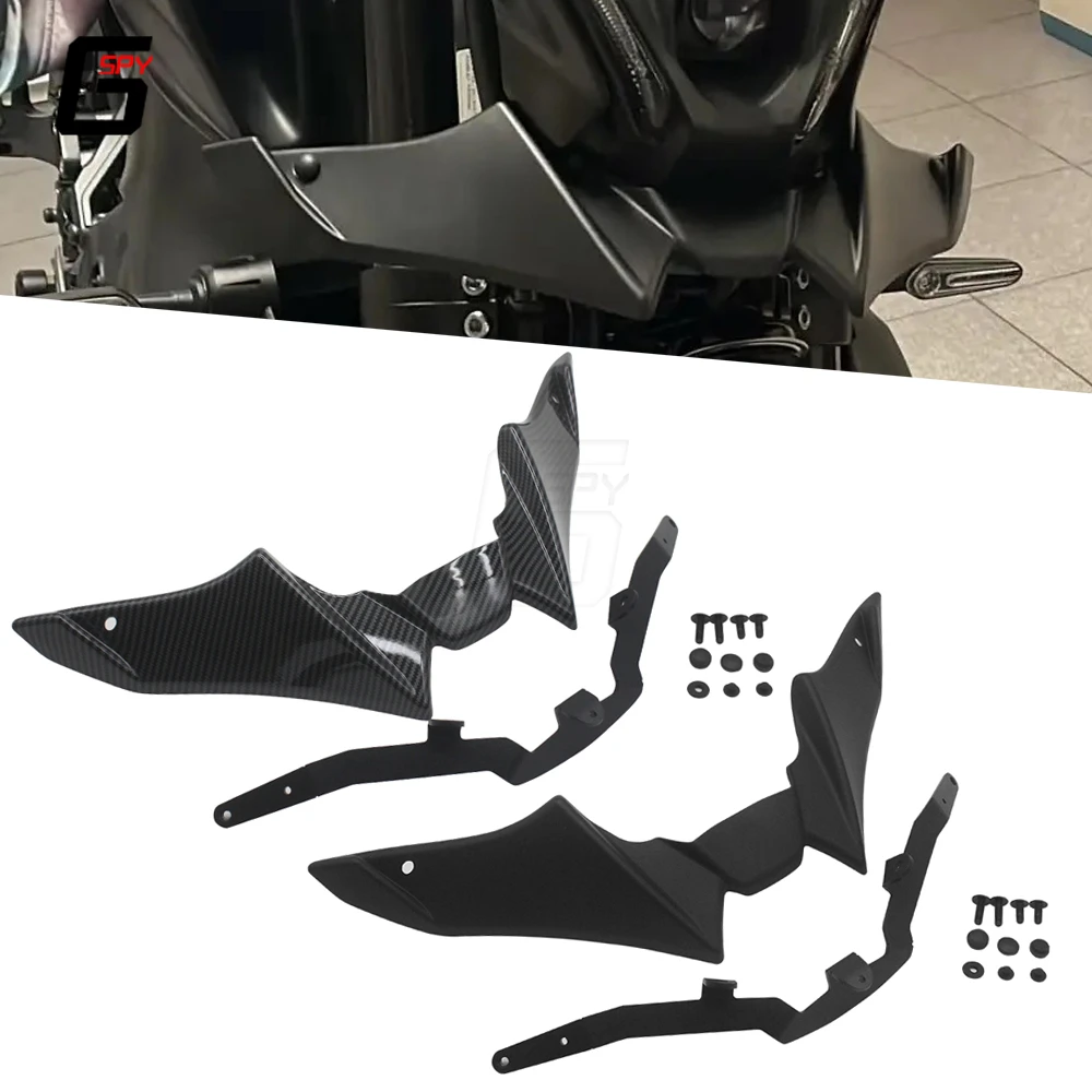 

For YAMAHA MT-09 MT09 MT 09 SP 2021 2022 2023 Motorcycle Sport Downforce Naked Forntal Spoilers Aerodynamic Front Wing Deflector