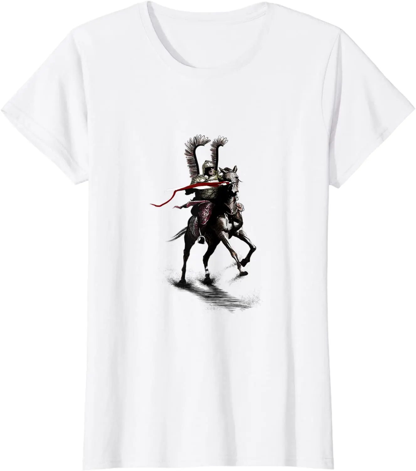 Polish Winged Hussar Cavalry T-Shirt. Summer Cotton Short Sleeve O-Neck Mens T Shirt New S-3XL