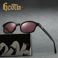 GCOTX marca Hip Hop gafas de sol para hombres estilo Bandit West Coast Chaos hijo misma moda conducción gafas polarizadas hombres al aire libre UV400