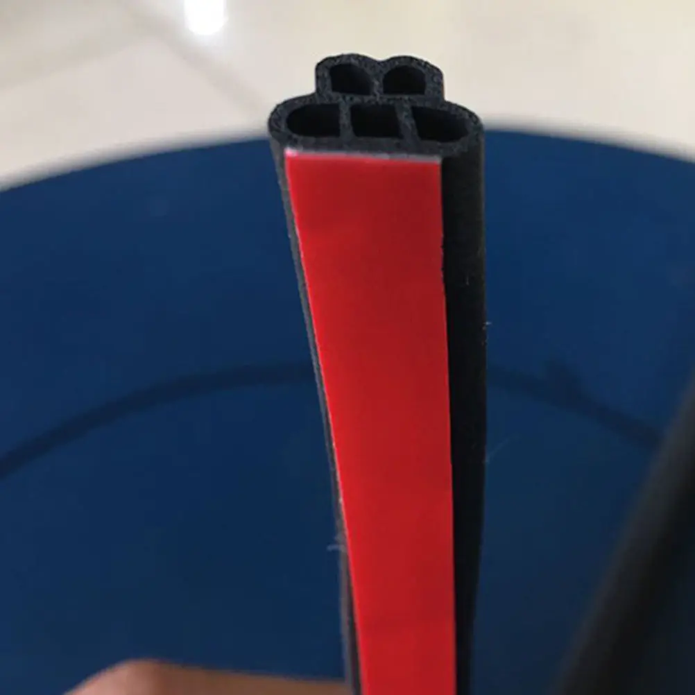 1Set Soundproof Sealing Strip Car Door Frame Double-Layer Strong Adhesion Efficient Windproof Seal Strip for Car Door Window