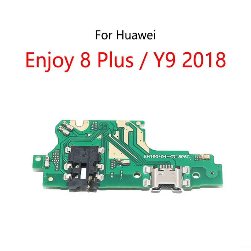 

Pop USB Charge Dock Port Socket Jack Plug Connector Flex Cable For Huawei Enjoy 8 Plus / Y9 2018 Charging Board Module