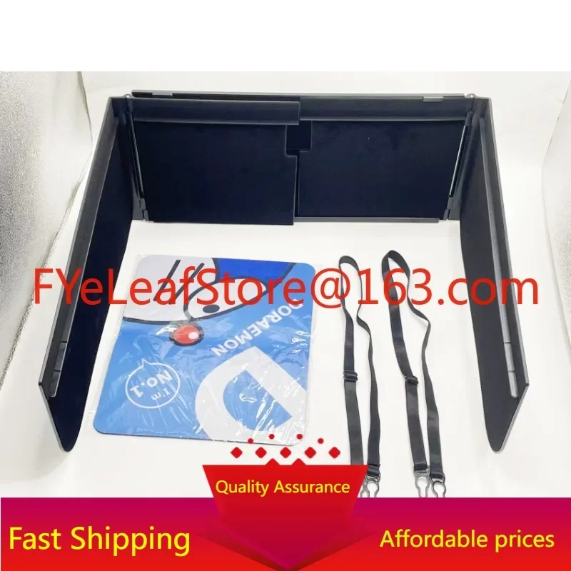 

Desktop Computer Monitor Hood Tinted Shade Light Barrier Sun Visor 17-28 Inch Screen Width Adjustable 71cm.