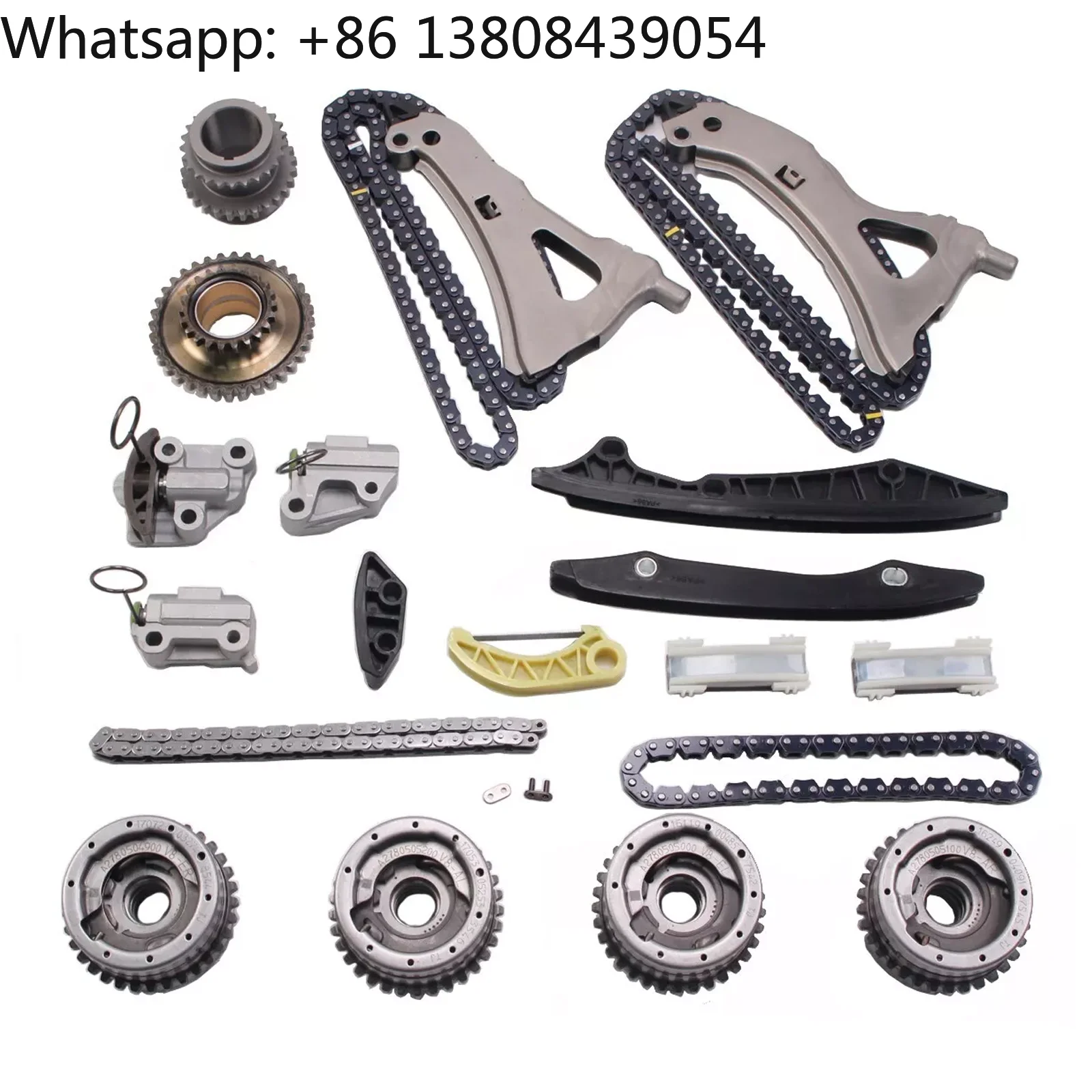 

Timing Chain Kit VVT Sprocket for Mercedes-Benz CLS500 GLE500 E500 ML500 S550 SL550 M278 4.7L 5.5L 2012-2019 2760500611