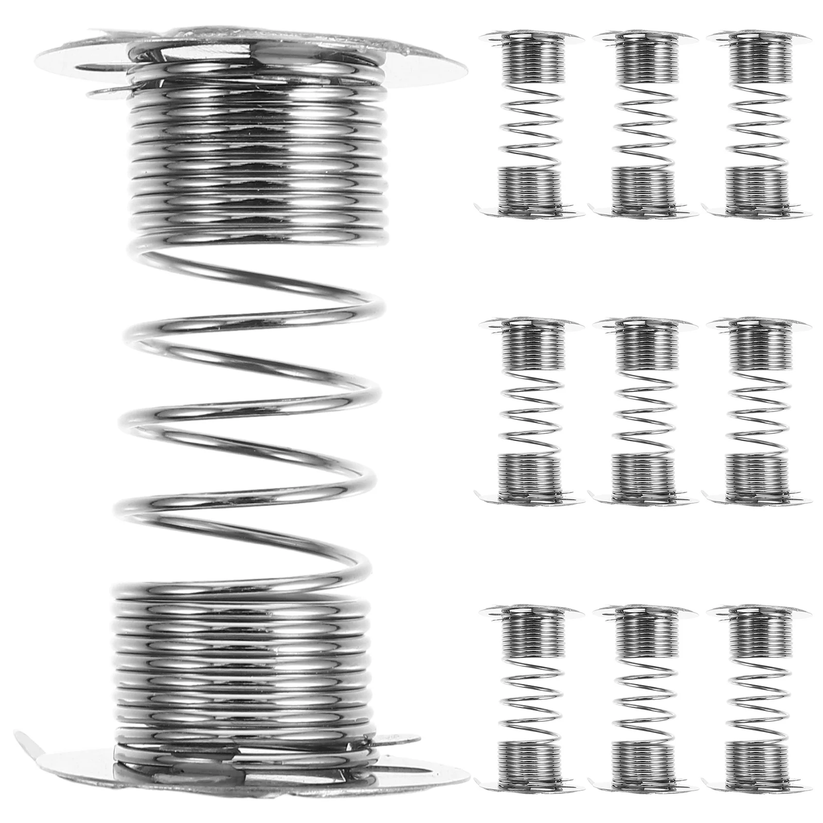 10 قطعة قاعدة الربيع لوحة سيارة رئيس شاكر المعادن سهلة التركيب دائم تنوعا DIY بها بنفسك مشروع ملحق لوحة سيارة لعبة قاعدة