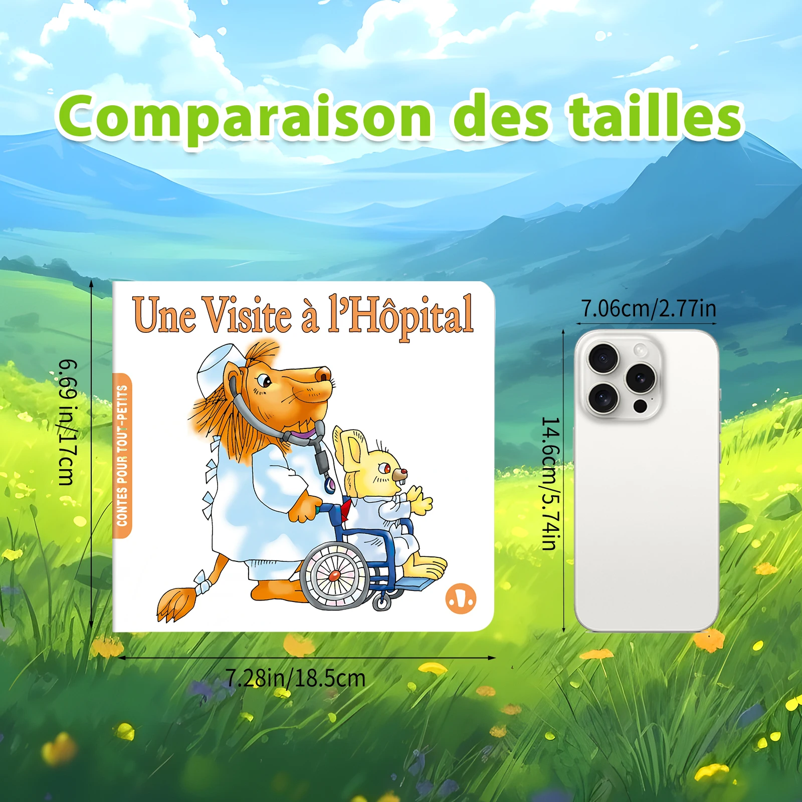 كتب الحكايات الخيالية الفرنسية للأطفال - قصص ساحرة لمرحى مسامير الأطفال الصغار #2