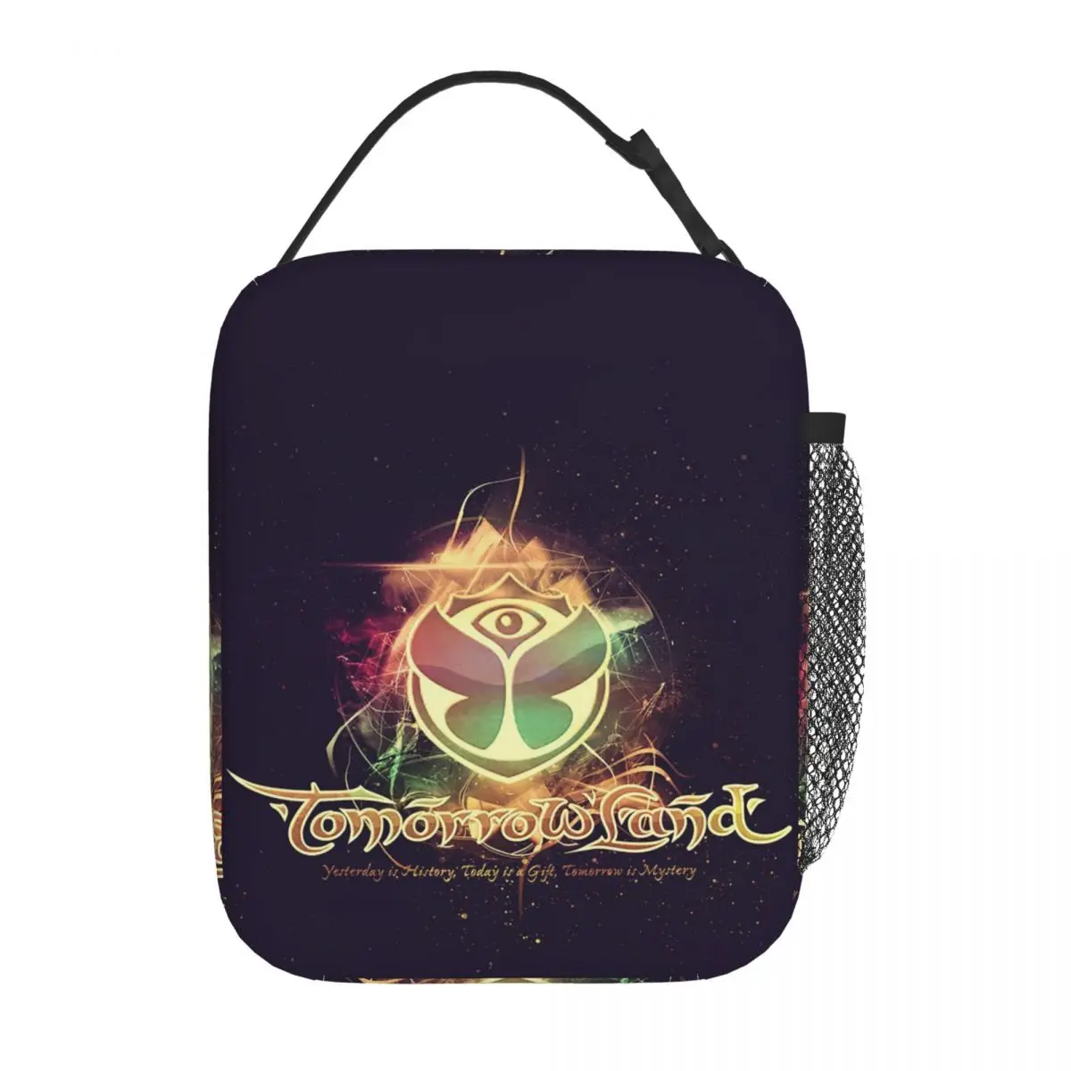 Tomorrowland Belgian Electronic Dance Music Festival Insulated Lunch Bag for Women Kids Food Boxes Thermal Lunch Box Tote