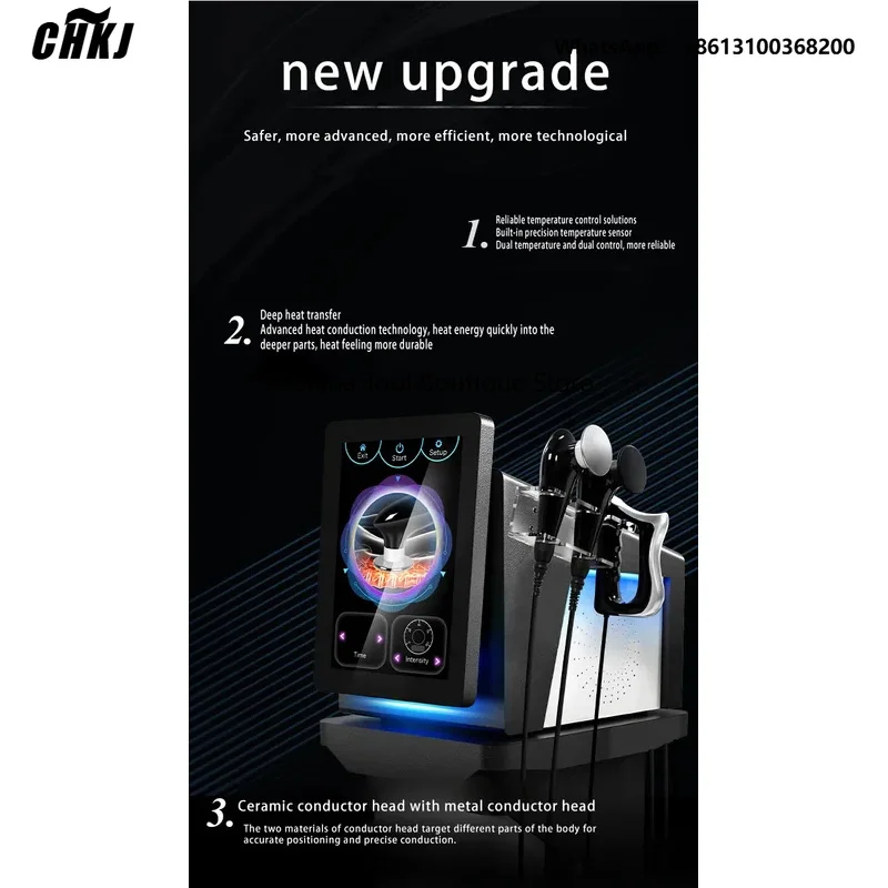 448k Portable Tecar Cet Ret Pain Monopolar 448khz Body Shaper Indiba Fat Reduction Body Slimming Fat Burning Face Wrinkle Remove