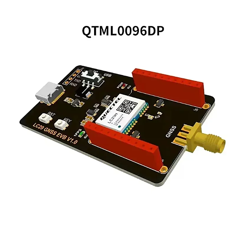 Quectel-Placa de Desenvolvimento de Banda Dupla de Alta Precisão, Módulo GNSS, GPS, GLONASS, BDS, Galileo, QZSS, Filtros SAW, L1, L5, RTK, Centímetro, LC29H