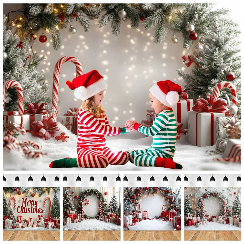 Weihnachten Fotografie Hintergrund Süßigkeiten Geschenke Innen Baby Kinder Porträt Geburtstag Party Weihnachten Foto Hintergrund Fotostudio Requisiten