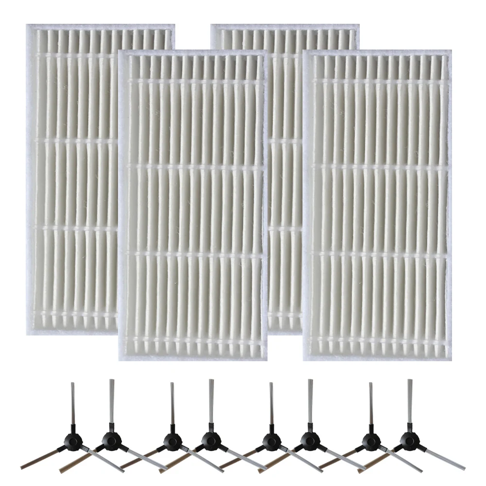 

Filters Set Side Brushes Vacuum Cleaner Easy To Install Efficient Cleaning Optimal Performance Indoor Cleaning