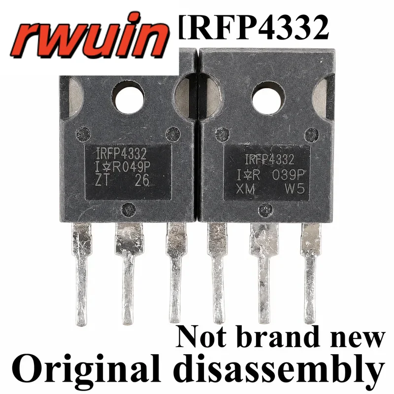5-10pcs 100% Original disassembly used Transistor IRFP4332 57A 250V TO-247  MOS In Stock