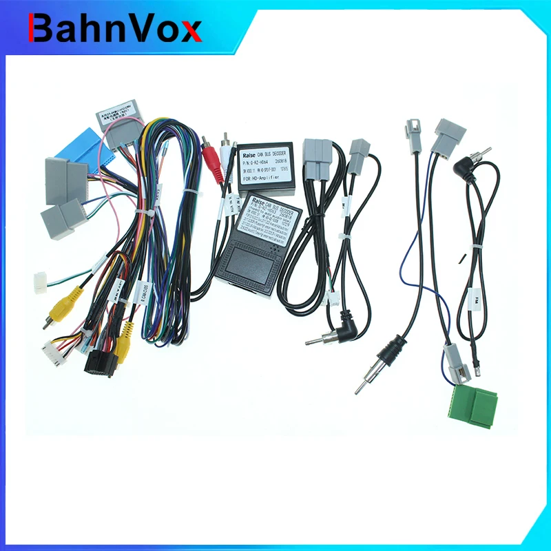 16Pin Wiring Harness Plug Power Cable Adapter Android Car Radio Stereo Canbus Box Decoder Bose amp For Honda Civic CRV CR-V 2023