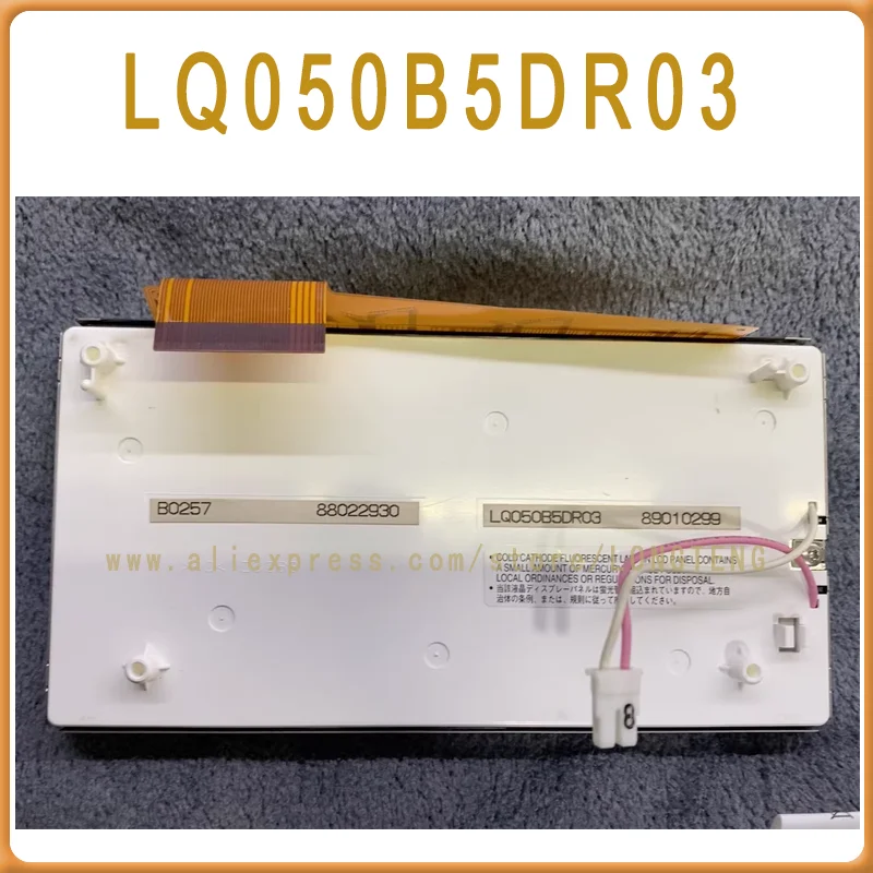 

5-дюймовый ЖК-дисплей LQ050B5DR02 LQ050B5DR01 LQ050B5DR03 для автомобильных DVD/GPS-навигаторов и ЖК-мониторов