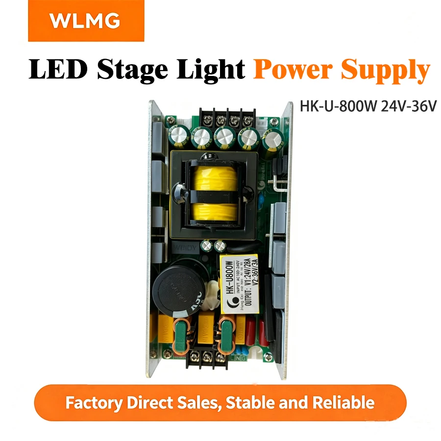HK-U800W Power Supply Board for Beam Spot Moving Head Lighting Switch Power Modular Kit